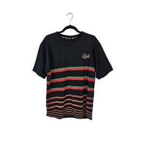 DGK Dirty Ghetto Kids Gucci Color Striped Embroidered Primo T-Shirt